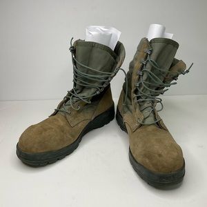 Belleville Steel Toe Boots Vibram Sole Brown